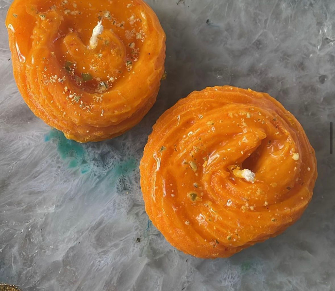 Paneer Jalebi Candle